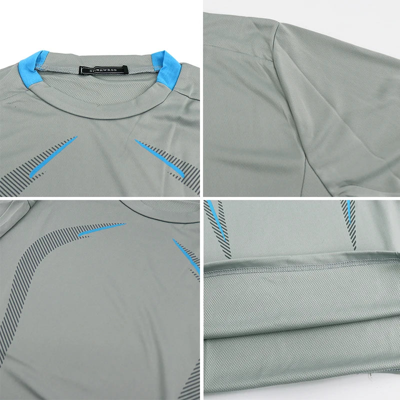 Maglia sportiva uomo a maniche lunghe