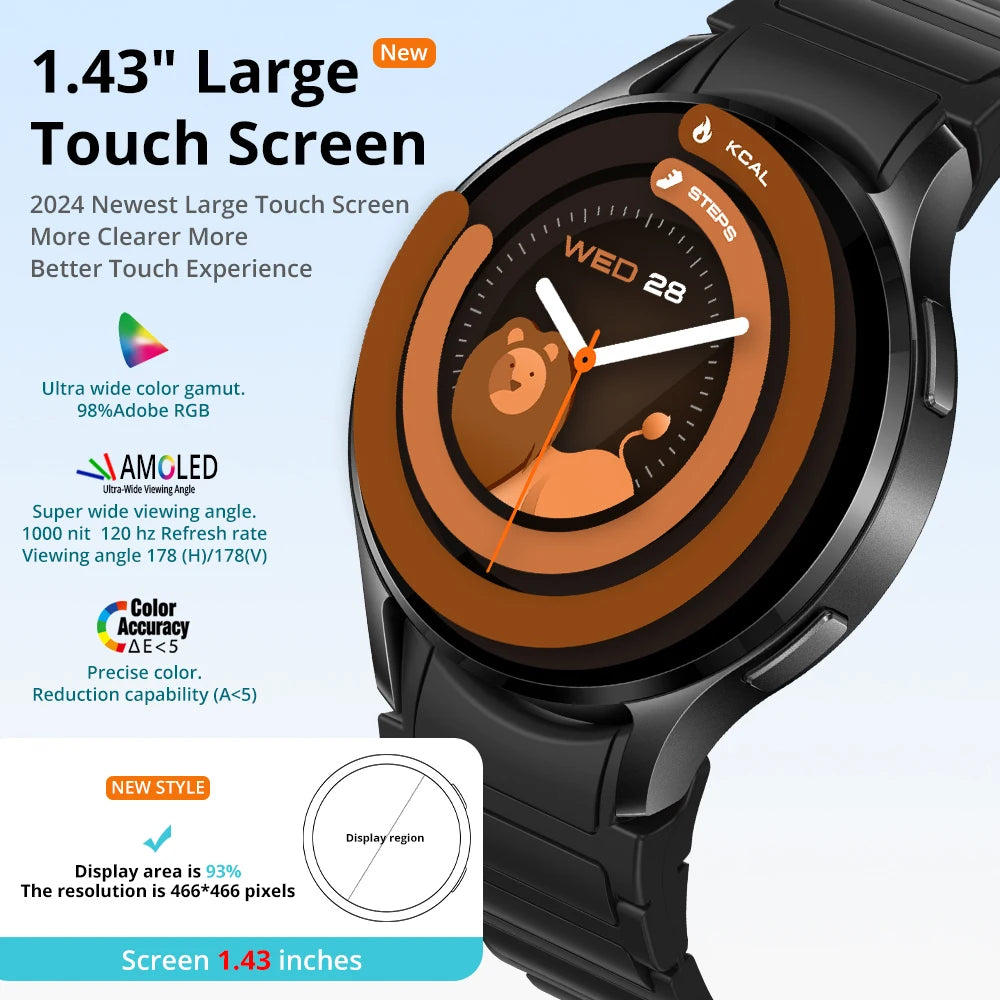 COLMI i28 Ultra AMOLED 1.43″ IP68 smartwatch