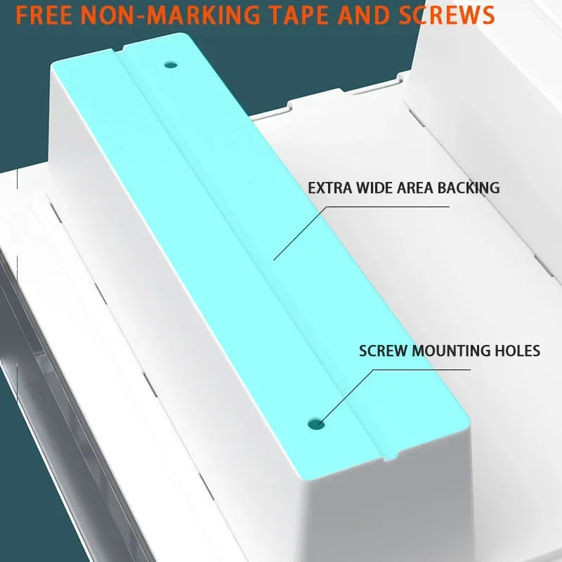 Self-Adhesive Under-Desk Storage Drawer