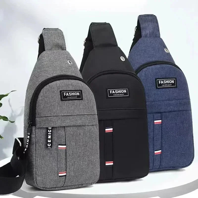 Men’s Nylon Waist and Crossbody Bag