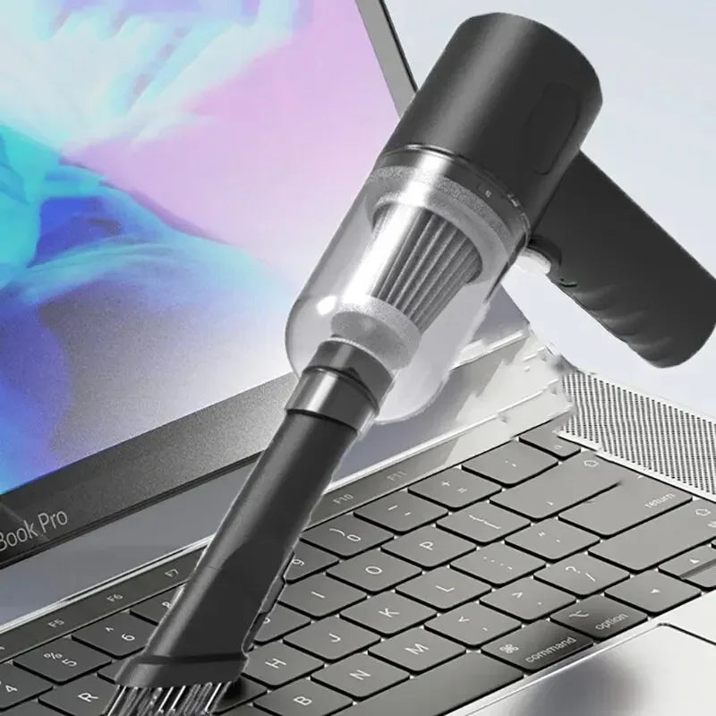 9000Pa kabelloser Autostaubsauger, USB-aufladbar, 1200 mAh, tragbares Reinigungsgerät, Mini-Nass- und Trockensauger für den Haushalt