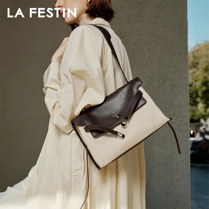 LA FESTIN Original Brands Women's Bag 2026 New Shoulder Bags Trend Tote Bag Large Handbag Luxury Bags Designers Cross Body Bags