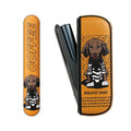 Funda protectora de piel sintética para ILUMA, portátil y resistente a los golpes, el accesorio para cigarrillos electrónicos con estampado de perro.