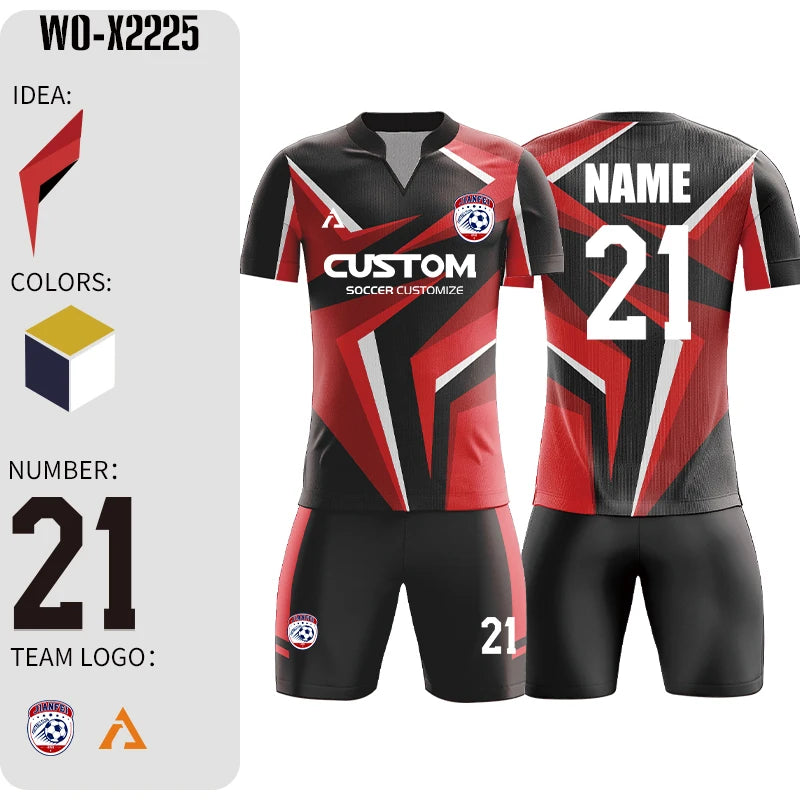 Maglia da calcio uomo in poliestere