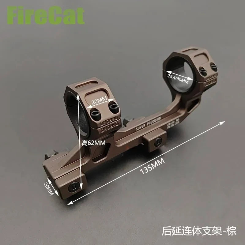 US-Lager für taktische GEISSE-Zielfernrohrmontageringe, optisches Zielfernrohr, Cantilever-Montage für 25,4-mm-/30-mm-Zielfernrohre, AR-15-Halterung für 20-mm-Schiene
