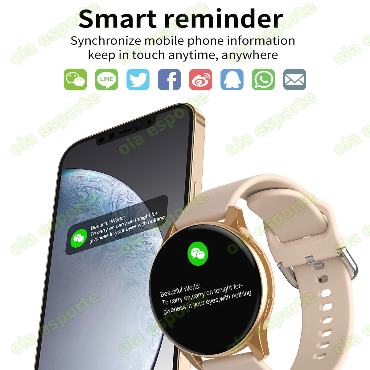Ola Esporte Bluetooth Calling Smartwatch