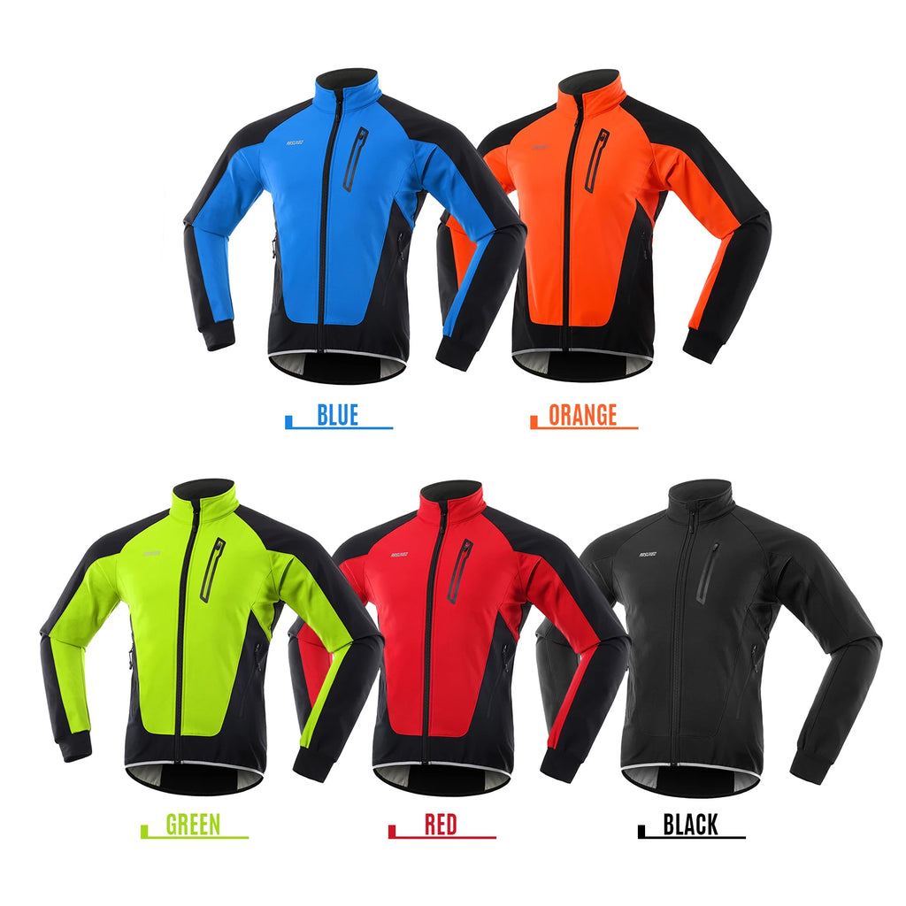 Giacca ciclismo uomo con fodera e quattro tasche