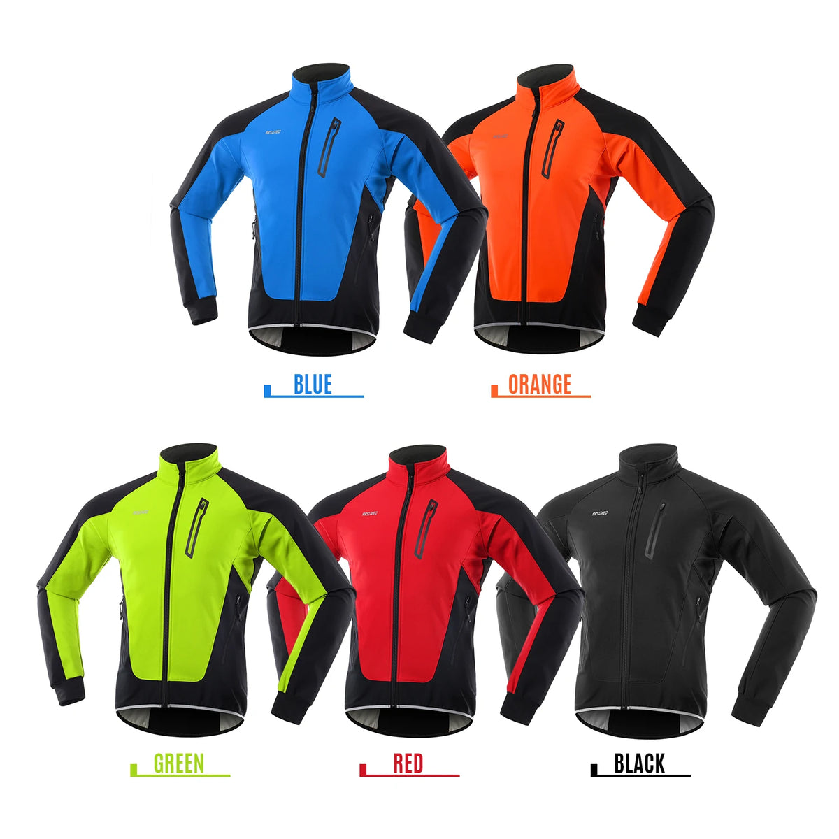 Giacca ciclismo uomo con fodera e quattro tasche