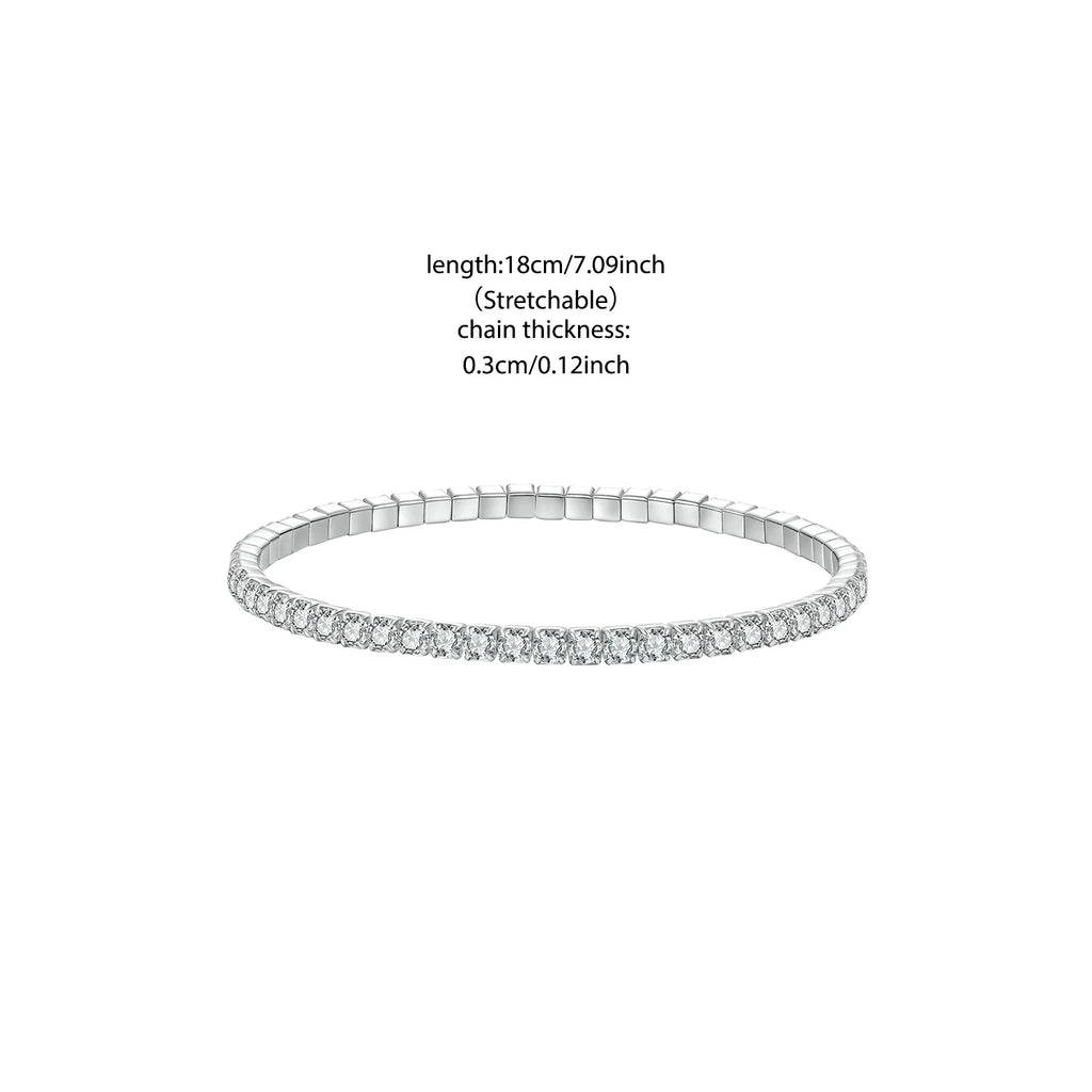 Bracelet with continuous chain