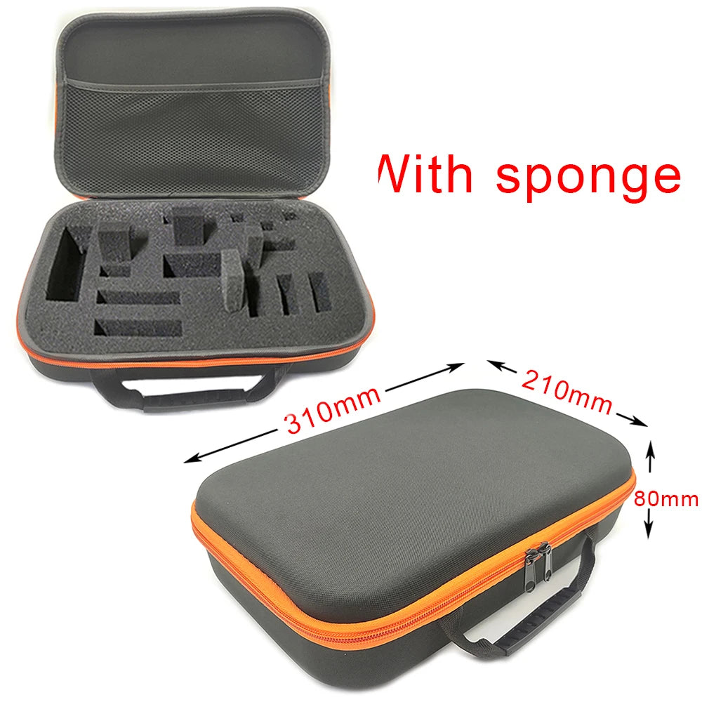Sponge Storage Bag, Odor-Proof Pouch, Cigarette Smoke Accessories Travel Box, Sponge Box for Electronics and Electric Tools Case
