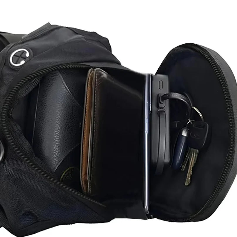 Motorcycle Leg Tank Bag Waterproof Waist Pack Crossbody Rider Biker Drop Thigh Motocross Moto Gear Men Women