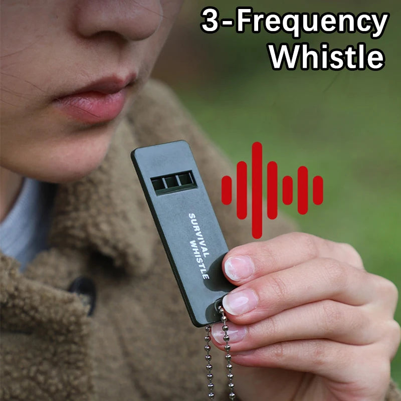 Three-Hole Outdoor Signaling Whistle