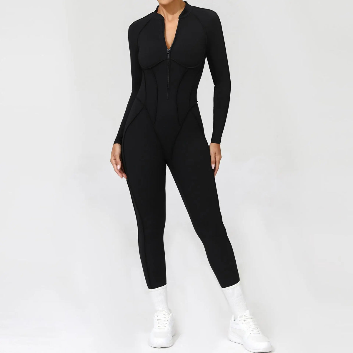 Sportoverall für Damen, langärmelig