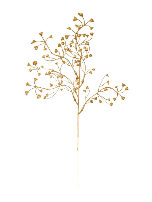 10 Stück Kunstpflanzen mit goldenen Blättern für Festlichkeiten, Zuhause, Zimmer und Tisch, Dekoration für Außenbereich, Hochzeit, Garten und Hof, Girlande, Kranz, DIY-Geschenke und Requisiten