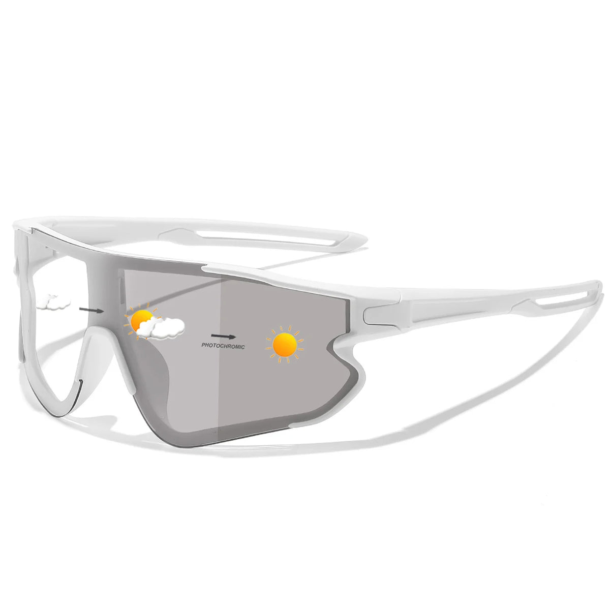 New Style Brand Photochromic Eyewear for Men and Women, MTB and Cycling Glasses, Running and Fishing Glasses, Comfortable Windproof Goggles