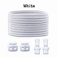 1 kit de lacets élastiques à bouton poussoir, extensibles et sans nœuds, pour chaussures de course, baskets et chaussures de sport, adultes et enfants