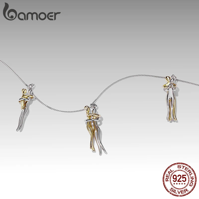 Collana con pendente a tema amore