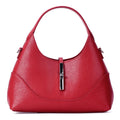 Women's Handbag Genuine Leather Shoulder Crossbody Bags Ladies Fashion Luxury Solid Versatile High Quality Cowhide Handbags