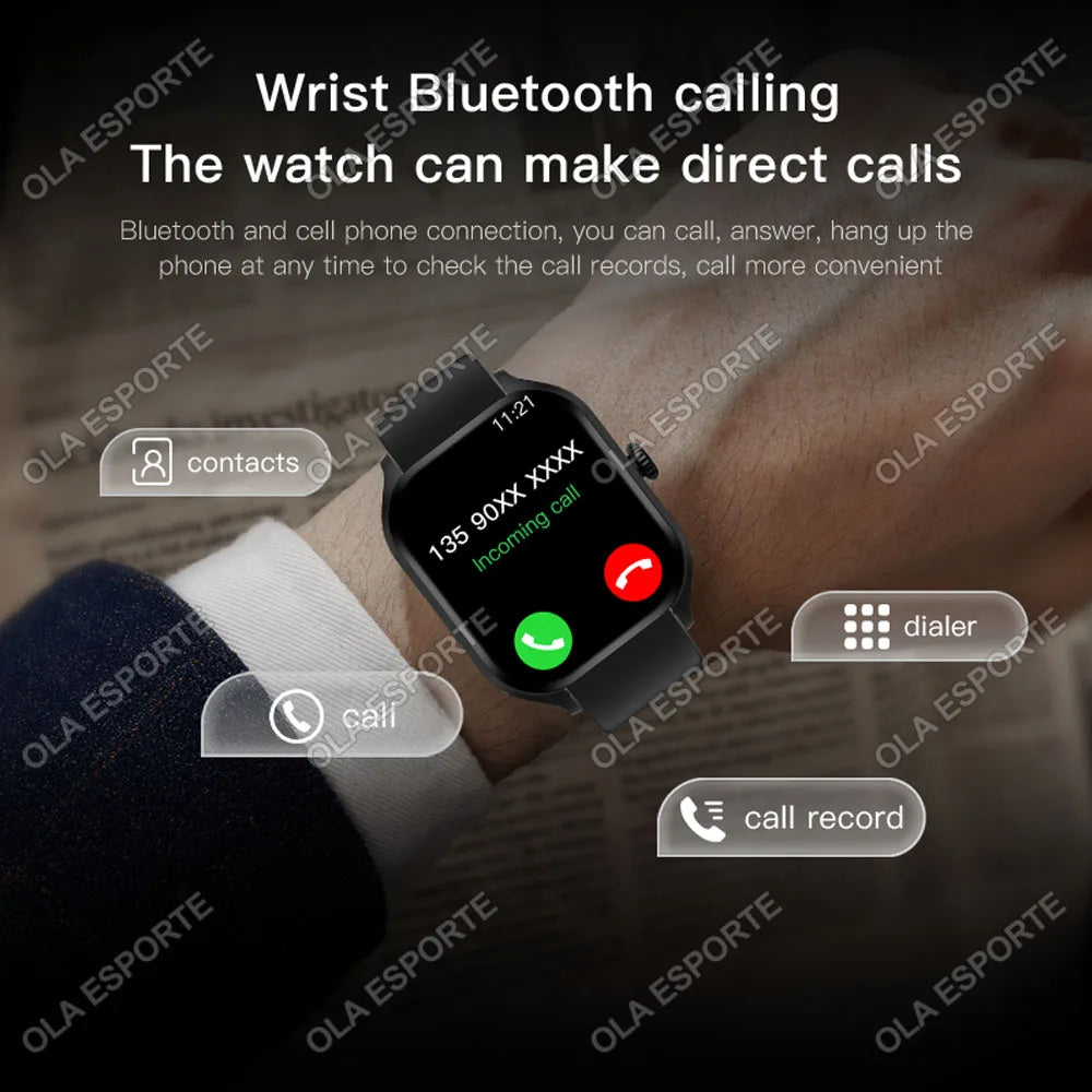 Ola Esporte Bluetooth Calling Smartwatch with 2.01-Inch Display