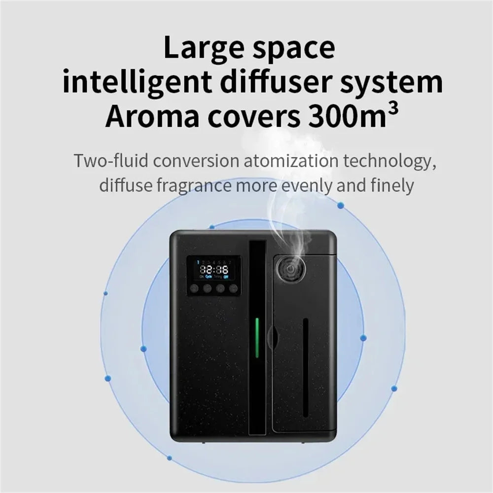 Duftmaschine Aromadiffusor 160 ml Duftdiffusor für große Räume Hotellobby Heimduft Geruchsverteiler Bluetooth