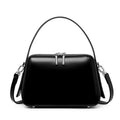 Fashionable Women's Bag Luxury Cowhide Box Type Handbags High Quality Women Shoulder Bags Split Leather Female Crossbody Bag