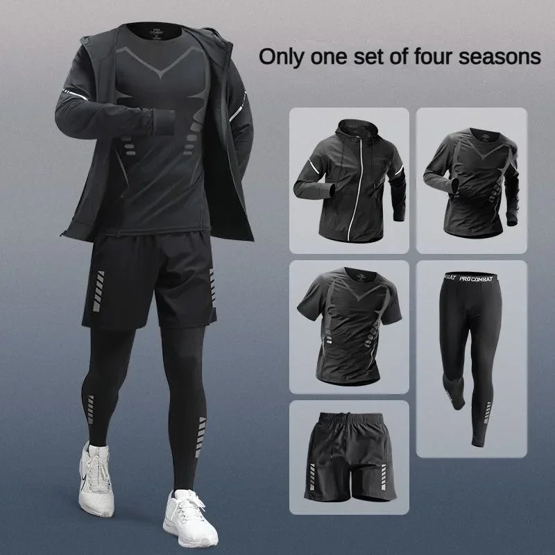 Men’s Quick-Dry Training Set, 3-Piece Options