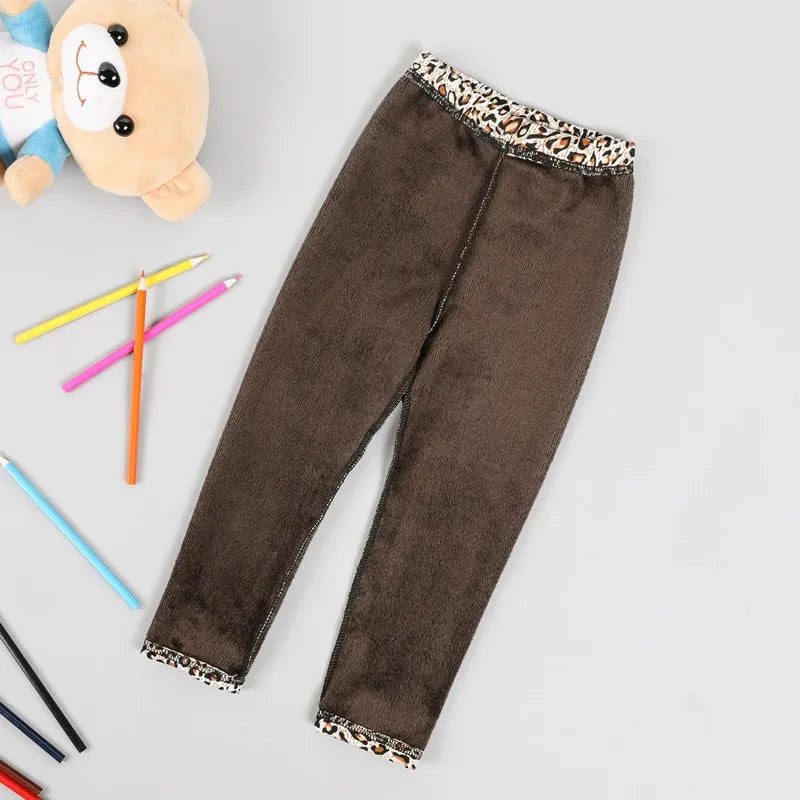 Children’s Fleece-Lined Printed Leggings