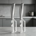 Multifunktionaler 3-in-1-Gemüse- und Obstschäler aus Edelstahl mit vielseitiger Schneide- und Raspelfunktion – ein praktisches Küchenwerkzeug zum Schälen und Raspeln