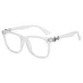 Modische Brillenfassung für Damen, Blaulichtfilter, eckige Brille für Herren, Vintage-Korrektionsbrille