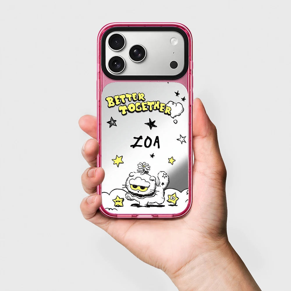 6100846 Impact Case - Mirror / Glaze Magnetic Cover: Compatible with IPhone 18 17 Pro Max 18Pro