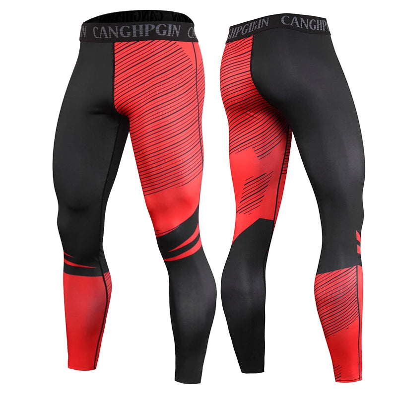 Leggings sportivi da uomo per corsa e allenamento