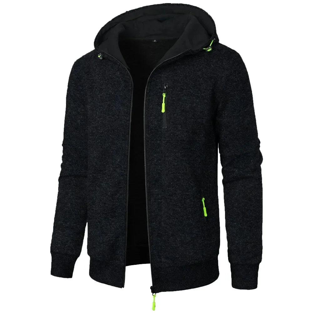 Men's Casual Sweatshirts Hooded Sweatshirt Slim Fit Sportswear Autumn Jacket for Men Tracksuit Streetwear Jackets