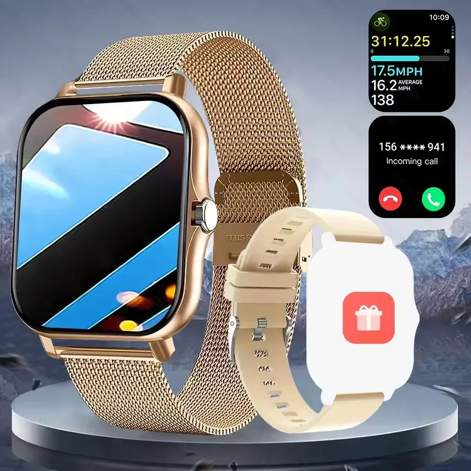 2027 New 1.83"Screen Smart Watch for Men Women Gift Full Touch Screen Sports Fitness Watch Bluetooth Call Digital Smartwatch H10