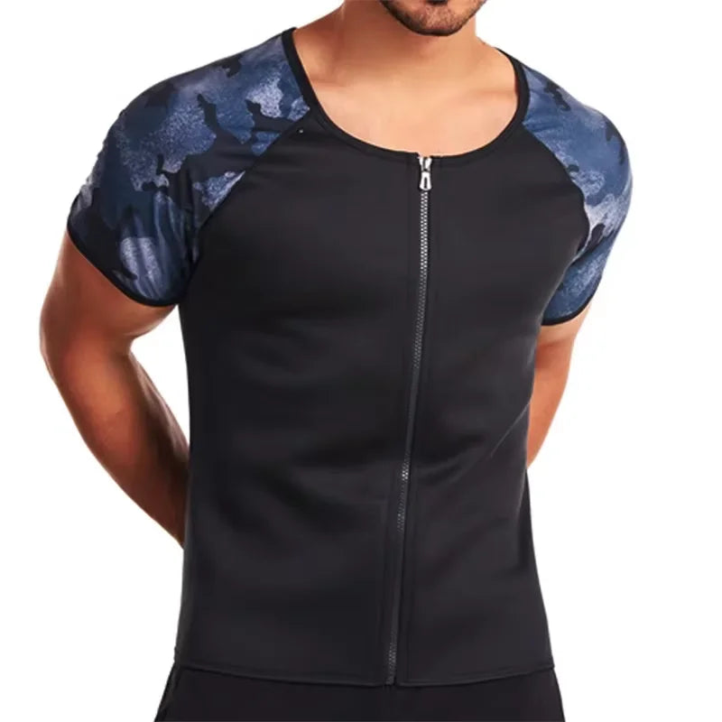 Maglia sportiva uomo a maniche corte
