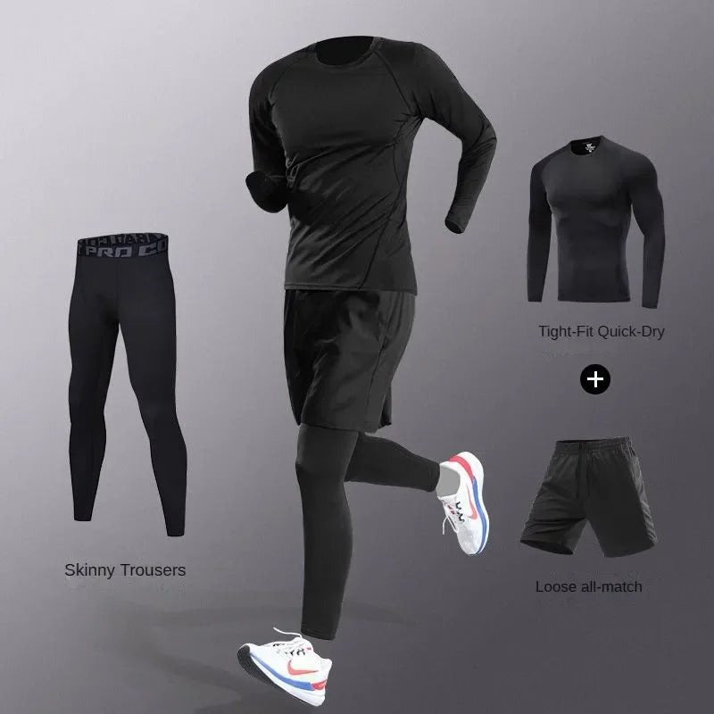 Men’s Quick-Dry Training Set, 3-Piece Options
