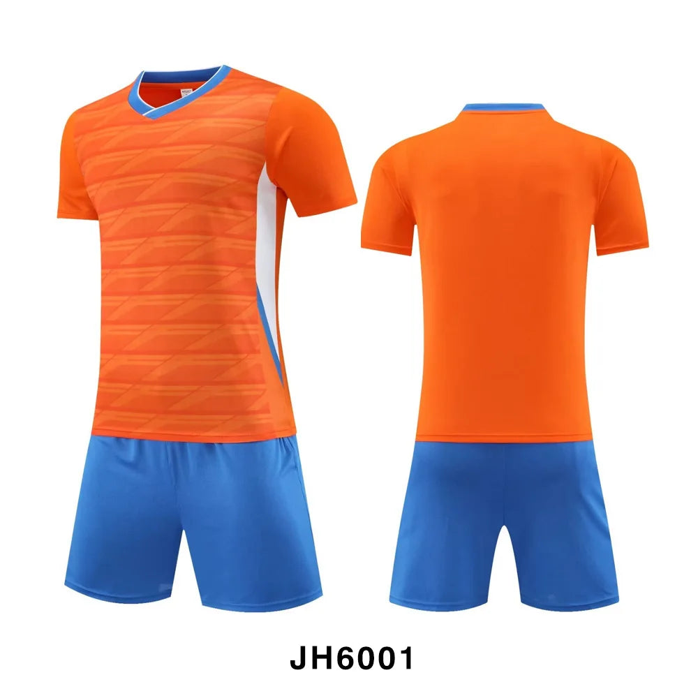 Adult Football Jersey Uniform Soccer Customize Men Kit Sports Clothes Women Futsal Sportswear Training Tracksuit Suit Clothing