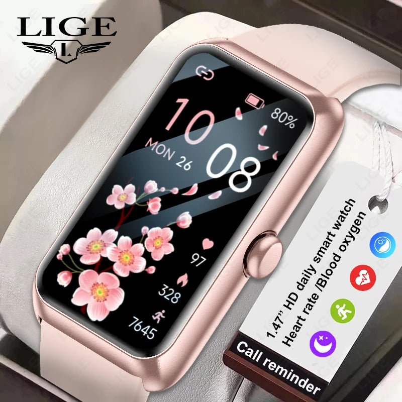 Bracciale smart LIGE con display IPS da 1,47″
