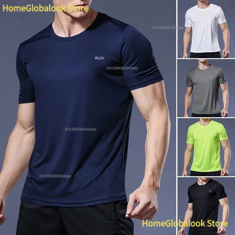 T-shirt sportiva aderente unisex per allenamento
