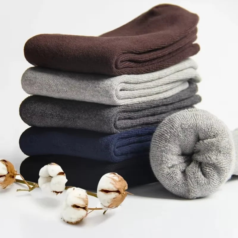 10 Paar atmungsaktive Sportsocken aus Baumwolle für Herren, Bambusfaser, für Herbst und Winter, schweißabsorbierend und geruchshemmend, Business-Socken