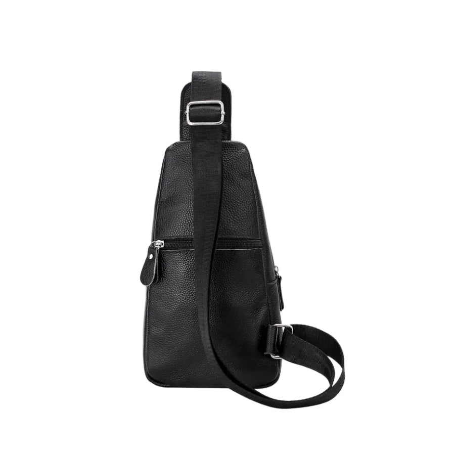 Men’s Genuine Leather Chest and Shoulder Bag
