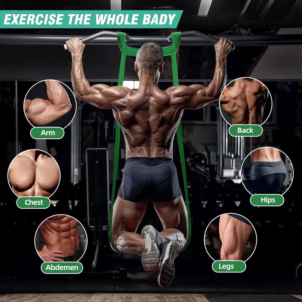 Fascia elastica di resistenza per allenamento