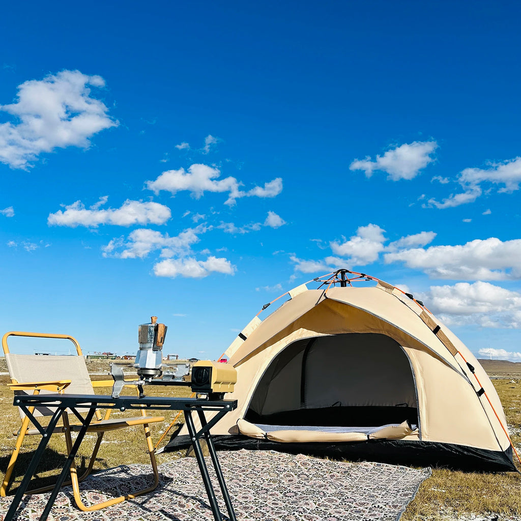 Automatic Camping Tent for 3–4 People – Four-Season Pop-Up Shelter
