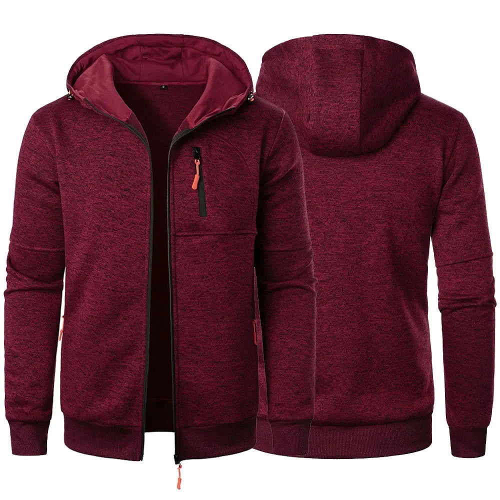 Men's Casual Sweatshirts Hooded Sweatshirt Slim Fit Sportswear Autumn Jacket for Men Tracksuit Streetwear Jackets