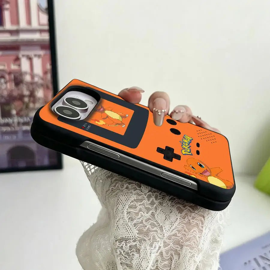 Case for Apple iPhone Duo 18Pro Max 18 Pro Phone Cover Pokes Mon Game Console