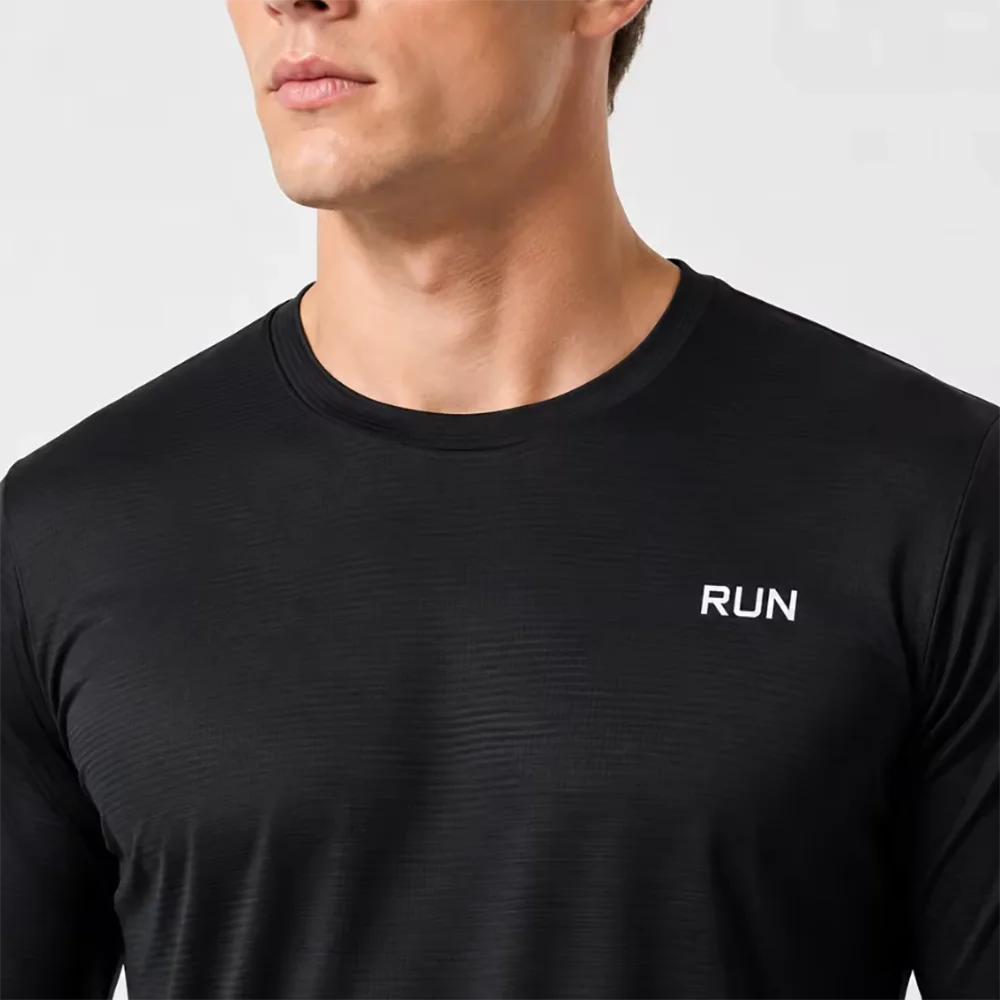 GENDAWAY maglia sportiva uomo a maniche lunghe