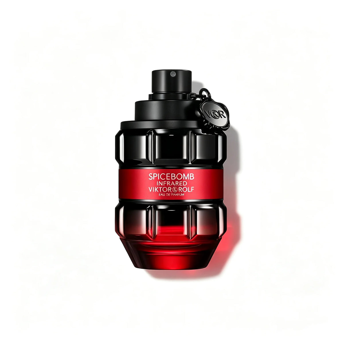 Viktor&Rolf - Spicebomb Infrared Eau de Parfum - Boisé et épicé - Eau de Cologne pour homme - Aux notes de cuir et de cannelle - 3 fl oz