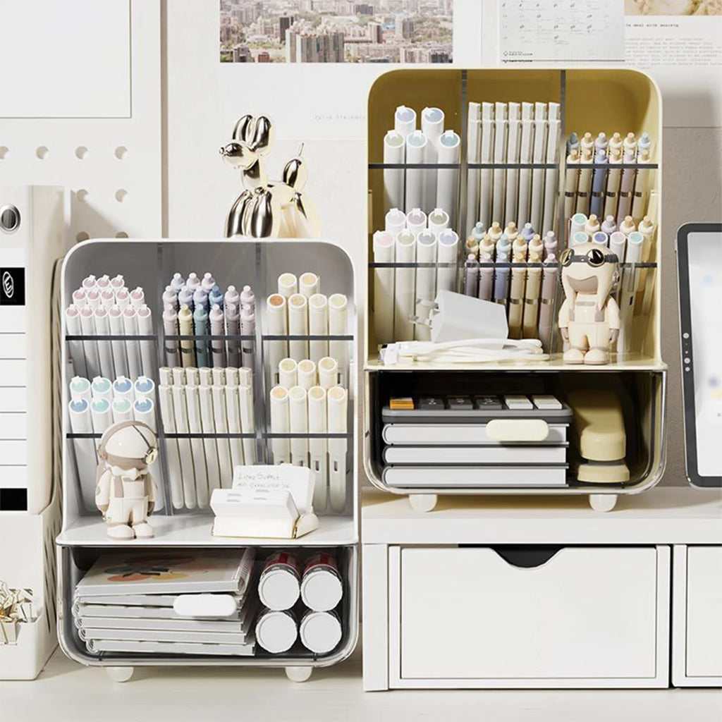 Clear Acrylic Multi-Layer Desk Organizer