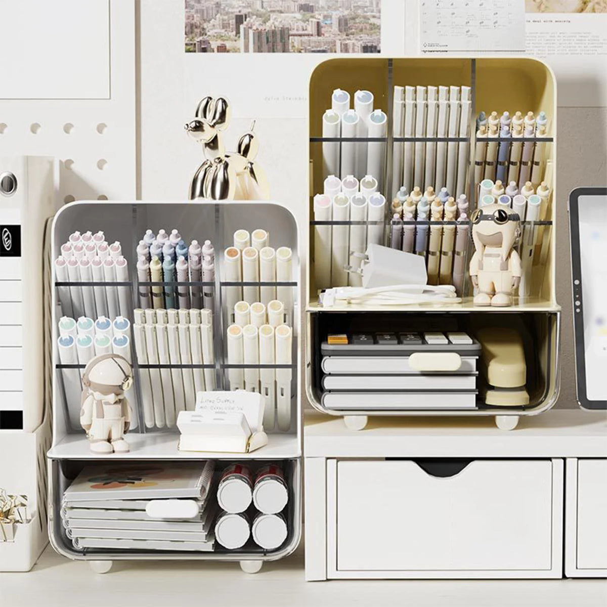 Clear Acrylic Multi-Layer Desk Organizer