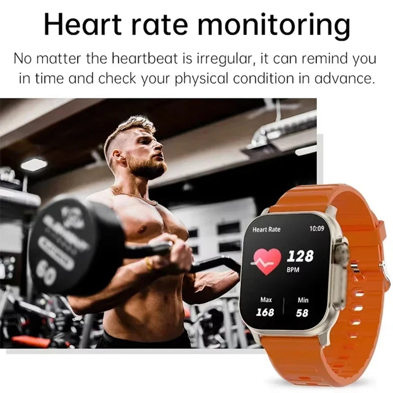 New Smartwatch Men Women 49mm Series 8 2.19"AMOLED Screen NFC Compass Waterproof IWO Ultra 2 Smart Watches 2026 For Android IOS