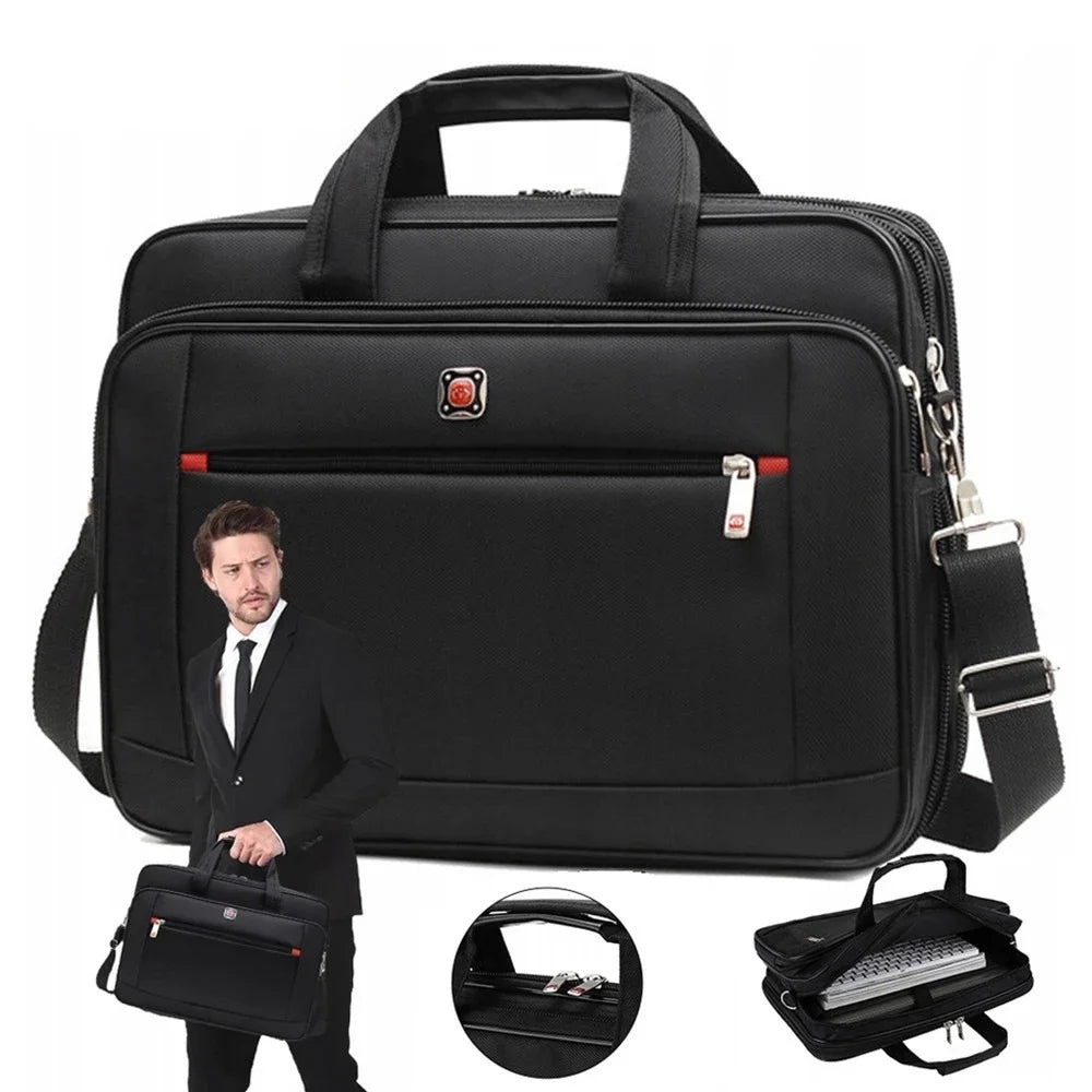 Men’s Oxford Laptop Messenger Bag